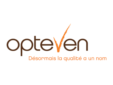 logo opteven transparent